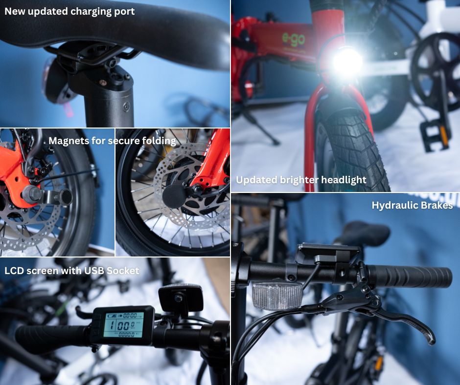 E-Go Lite Folding Electric Bike 250w