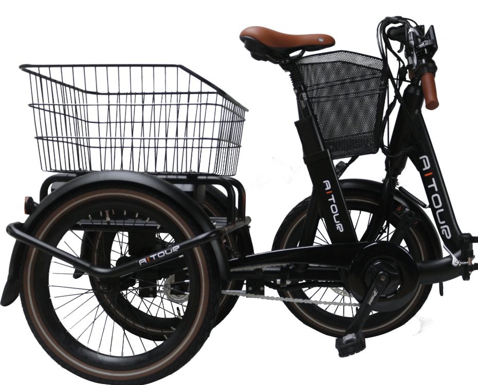 Aitour Heal Mini Folding Electric Trike 250W