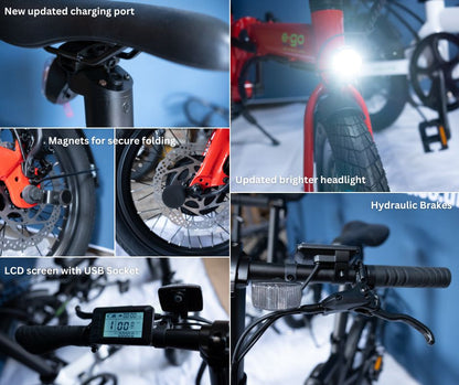 E-Go Lite Folding Electric Bike 250w