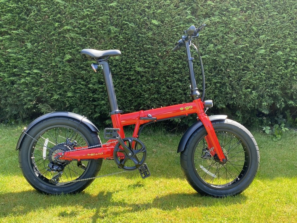 E-Go Max+ Fat Tyre Folding Electric Bike 250w - My Store