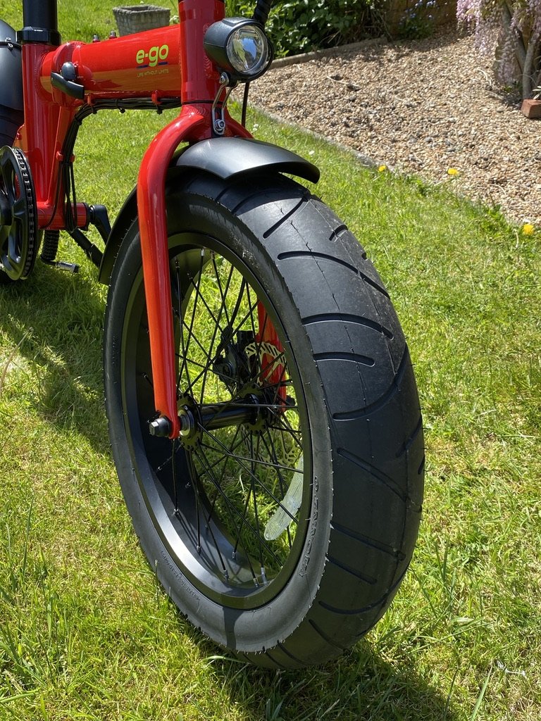 E-Go Max+ Fat Tyre Folding Electric Bike 250w - My Store