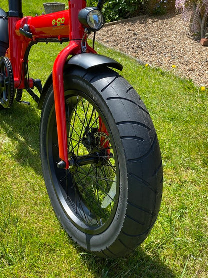 E-Go Max+ Fat Tyre Folding Electric Bike 250w - My Store
