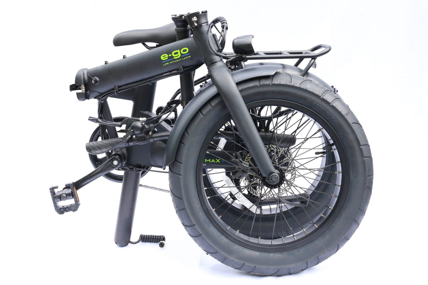 E-Go Max+ Fat Tyre Folding Electric Bike 250w - My Store