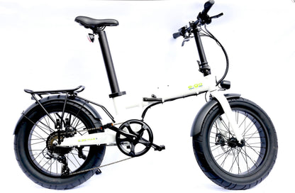 E-Go Max+ Fat Tyre Folding Electric Bike 250w - My Store
