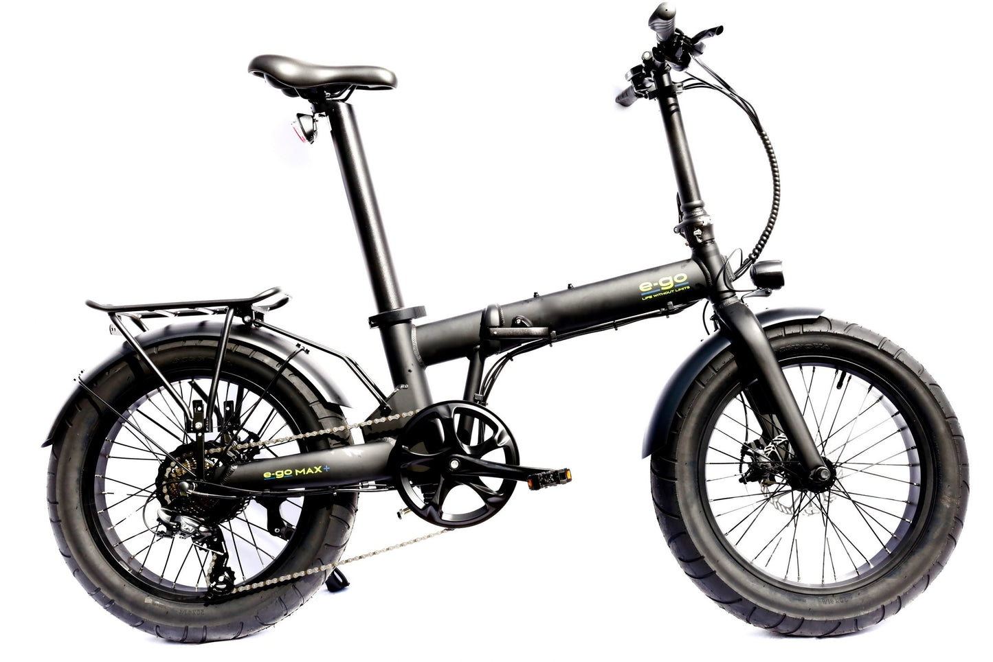 E-Go Max+ Fat Tyre Folding Electric Bike 250w - My Store