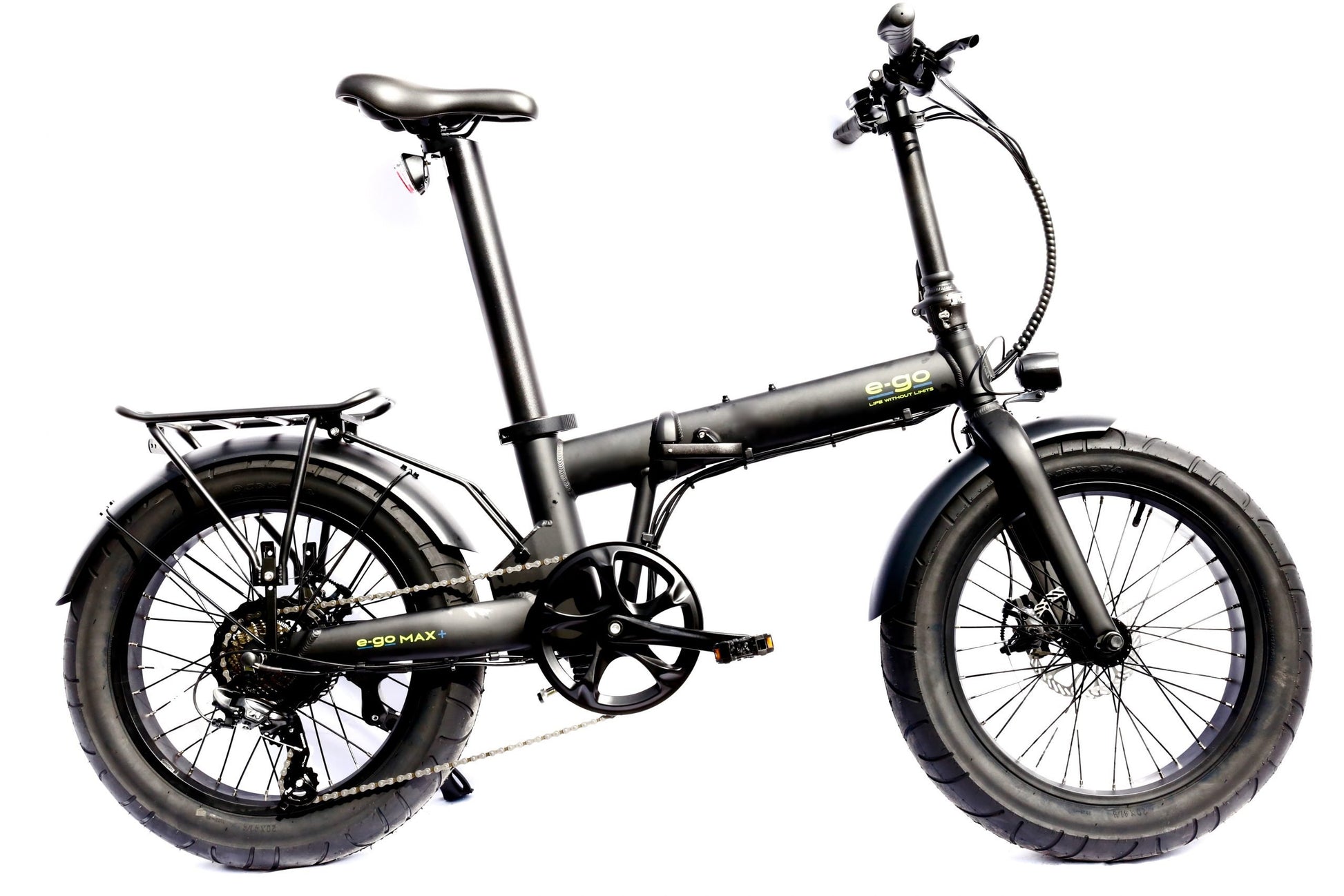 E-Go Max+ Fat Tyre Folding Electric Bike 250w - My Store